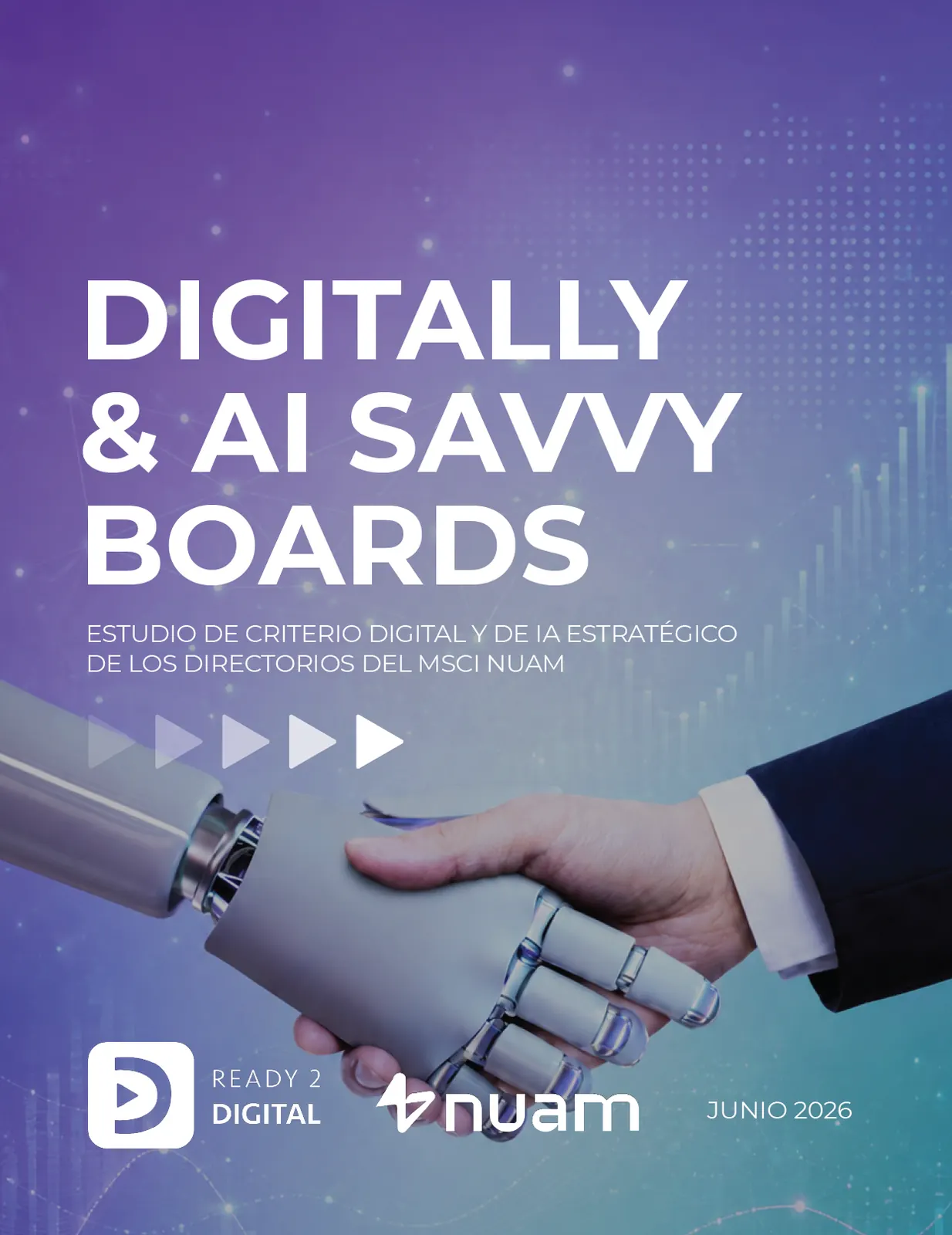 Portada del estudio Digitally & AI Savvy Boards 2026